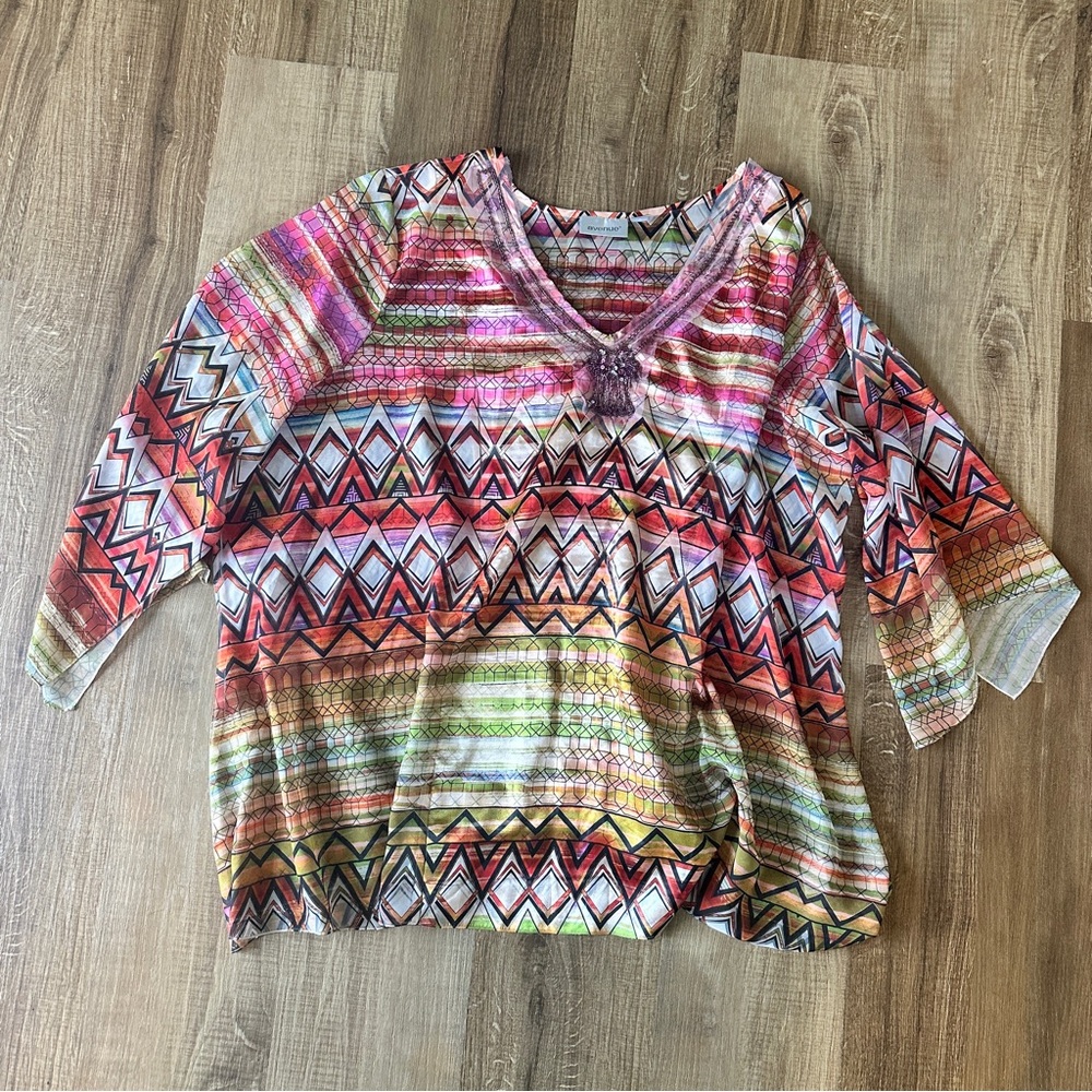 Avenue | Women’s Printed Tunic‎ | Size 30/32